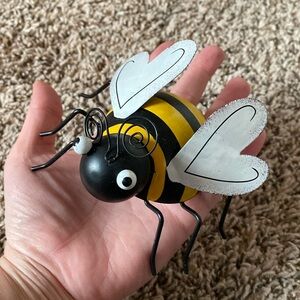 Cute Metal Bumblebee Decor, Summer, Insect, Small Accent Piece